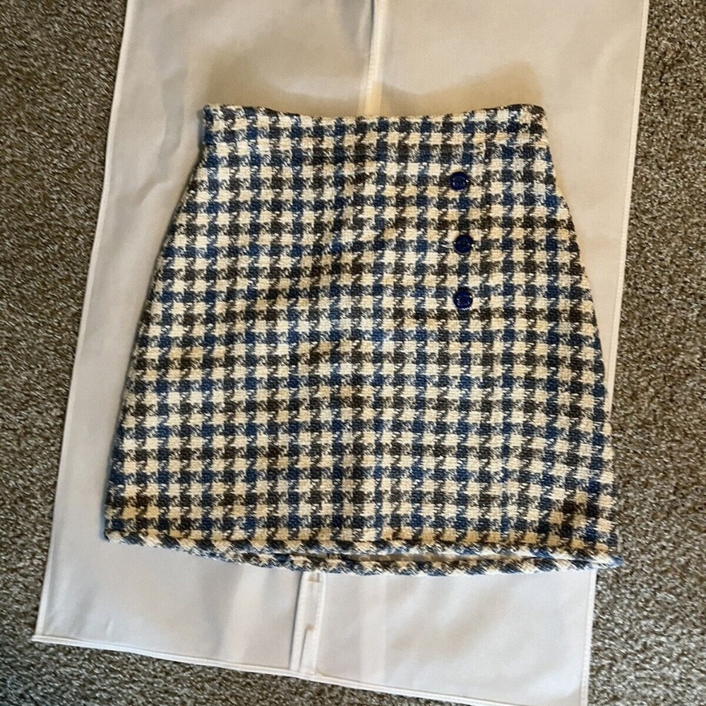 Sandro skirt In Blue/ Gray